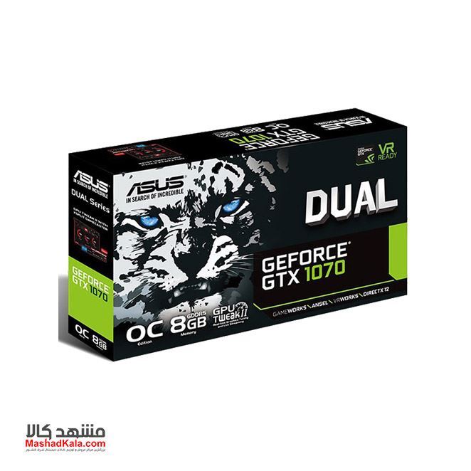 Asus Dual GTX1070 O8G Graphic Card