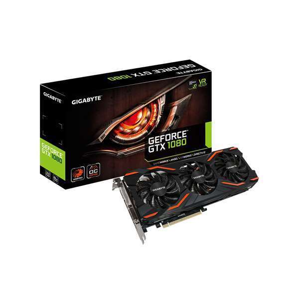 Gigabyte GeForce® GTX 1080 WINDFORCE OC 8G Graphic Card