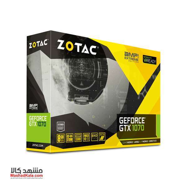 Zotac Geforce® GTX1070 AMP Extreme 8GB Graphic Card