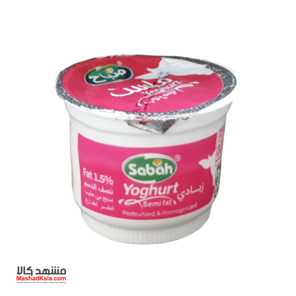  Sabah Yoghurt Semi Fat 90g 