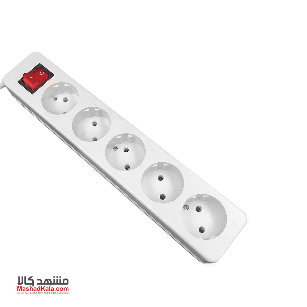 	Omega 5-Outlet 1.5m Power Strip