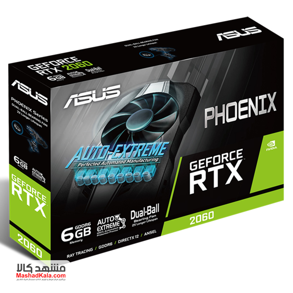 قیمت خرید و فروش کارت گرافیک ایسوس Asus PH-RTX2060-6G Gaming