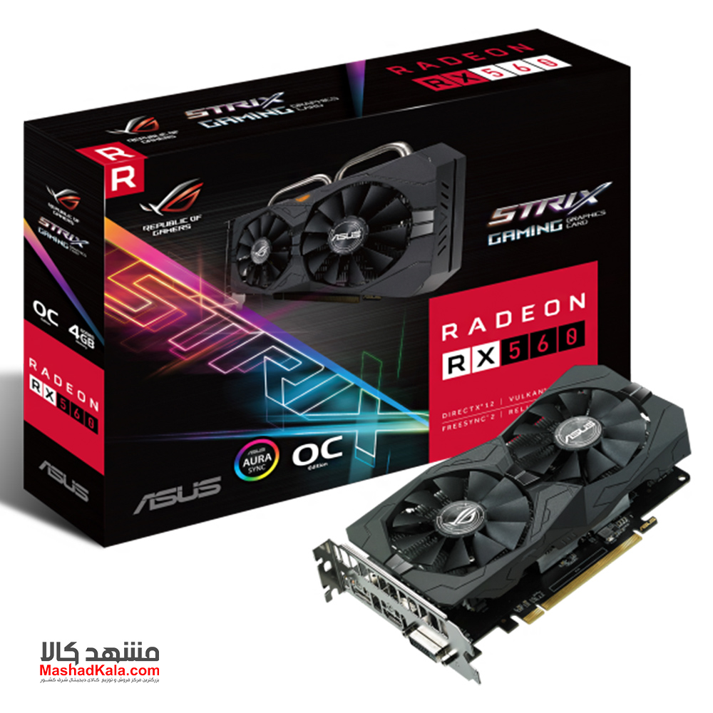 Asus ROG Strix RX 560 O4G