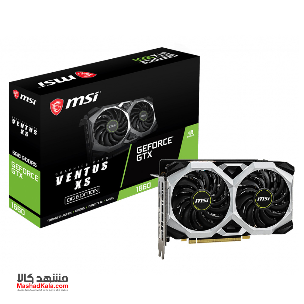 MSI GeForce GTX 1660 Ventus XS 6G OC