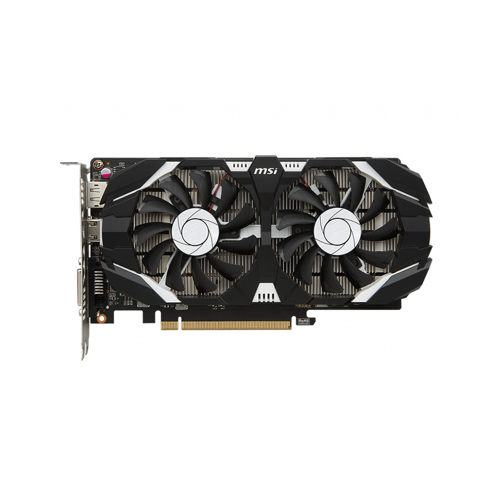 MSI GeForce GTX 1050 Ti 4GT OCV1