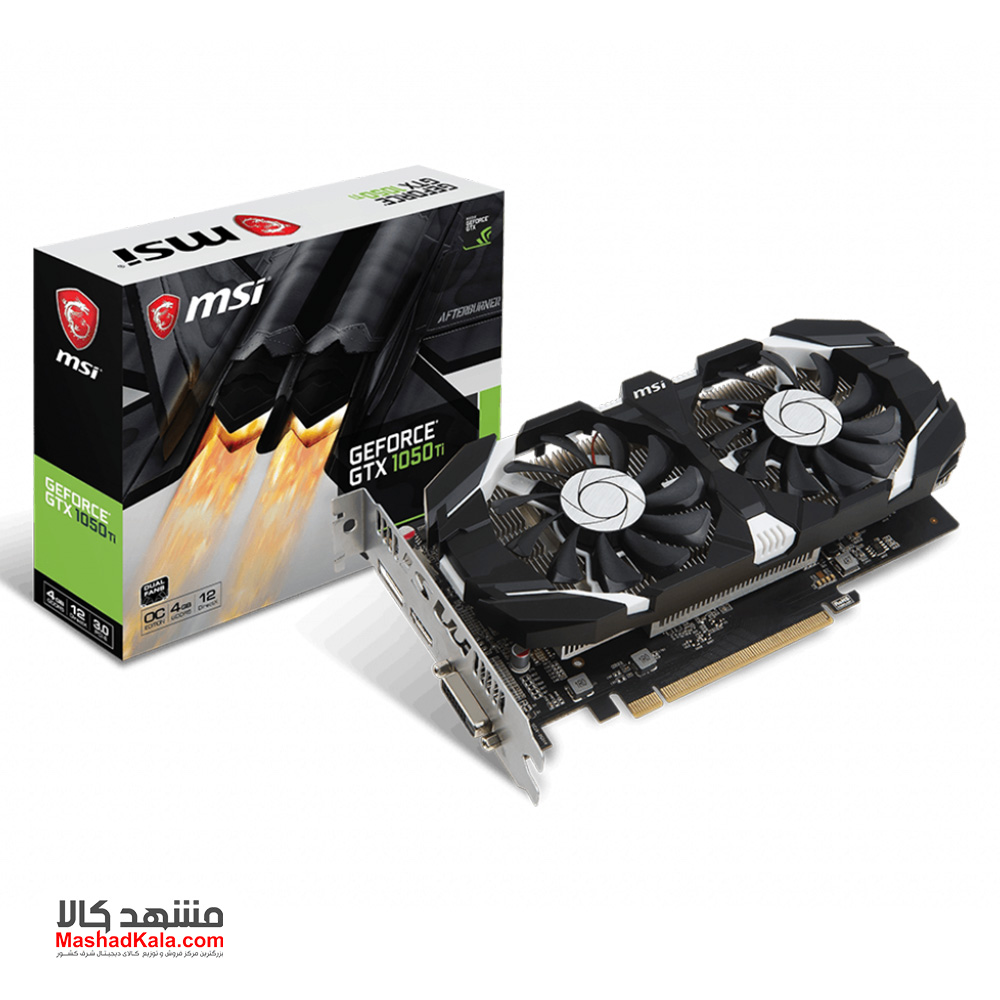 MSI GeForce GTX 1050 Ti 4GT OCV1