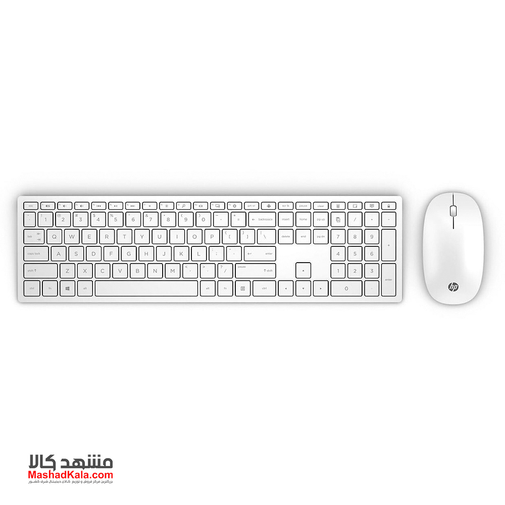 hp pavilion 800 wireless keyboard and mouse combo white