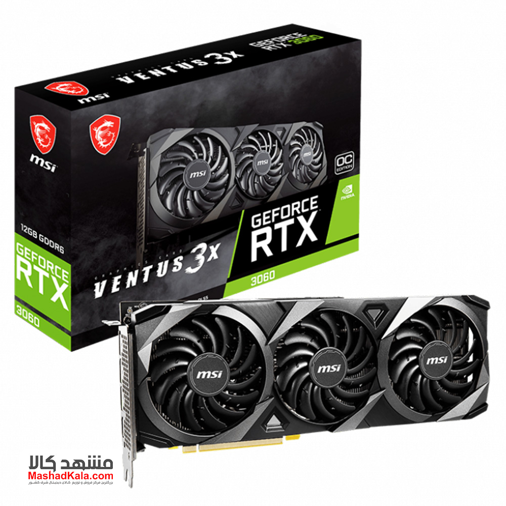 MSI GeForce RTX 3060 Ventus 3X 12G OC