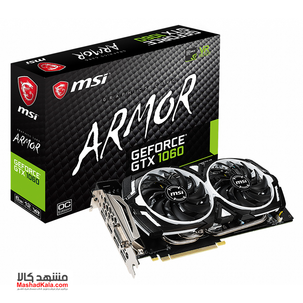 MSI GeForce GTX 1060 Armor 6GD5X OC