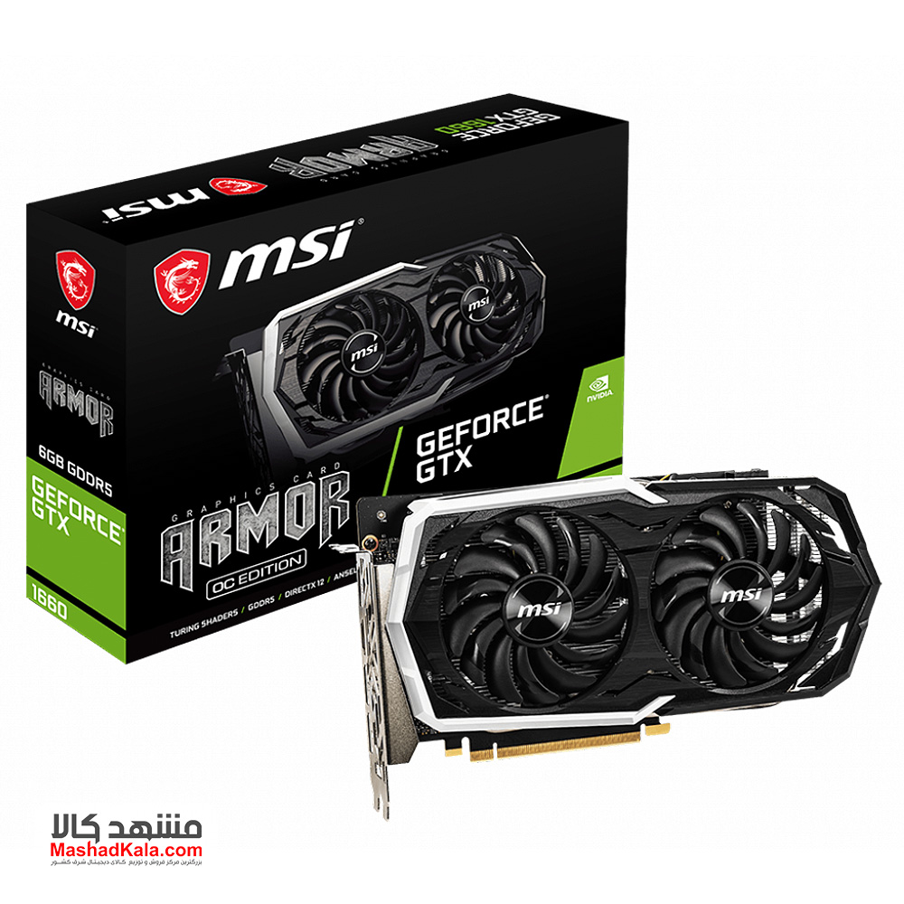 MSI GeForce GTX 1660 Armor 6G OC