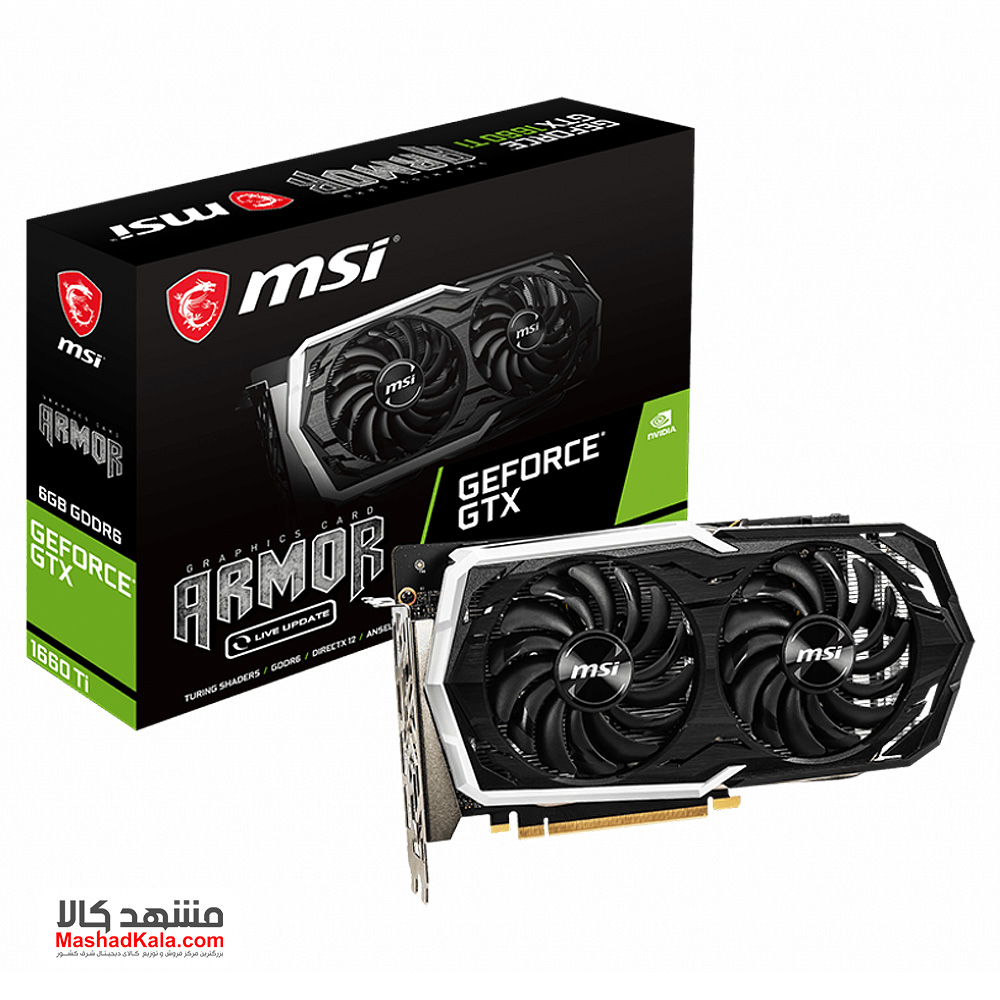 MSI GeForce GTX 1660 Ti Armor 6G