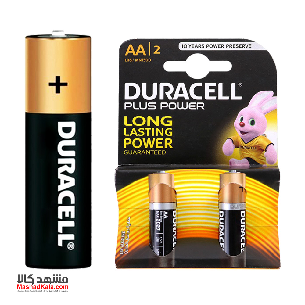 قیمت خرید و فروش باتری قلمی دوراسل پلاس پاور Duracell Plus Power Lr6 Mn1500磊فروشگاه اینترنتی