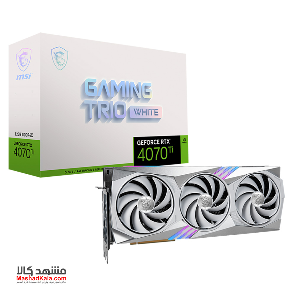 MSI GeForce RTX 4070 Ti Gaming Trio White 12G