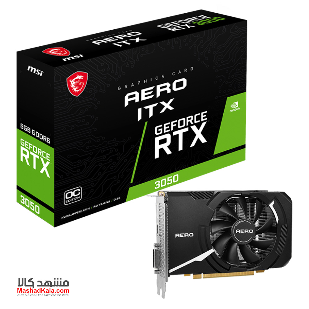 MSI GeForce RTX 3050 Aero ITX 8G OCV1