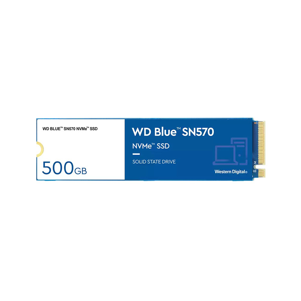 Western Digital Blue WDS500G3B0B NVMe SN570 500GB M.2 2280 SSD