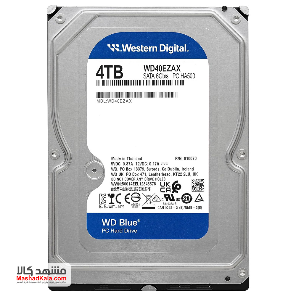 Western Digital Blue WD40EZAX 4TB	