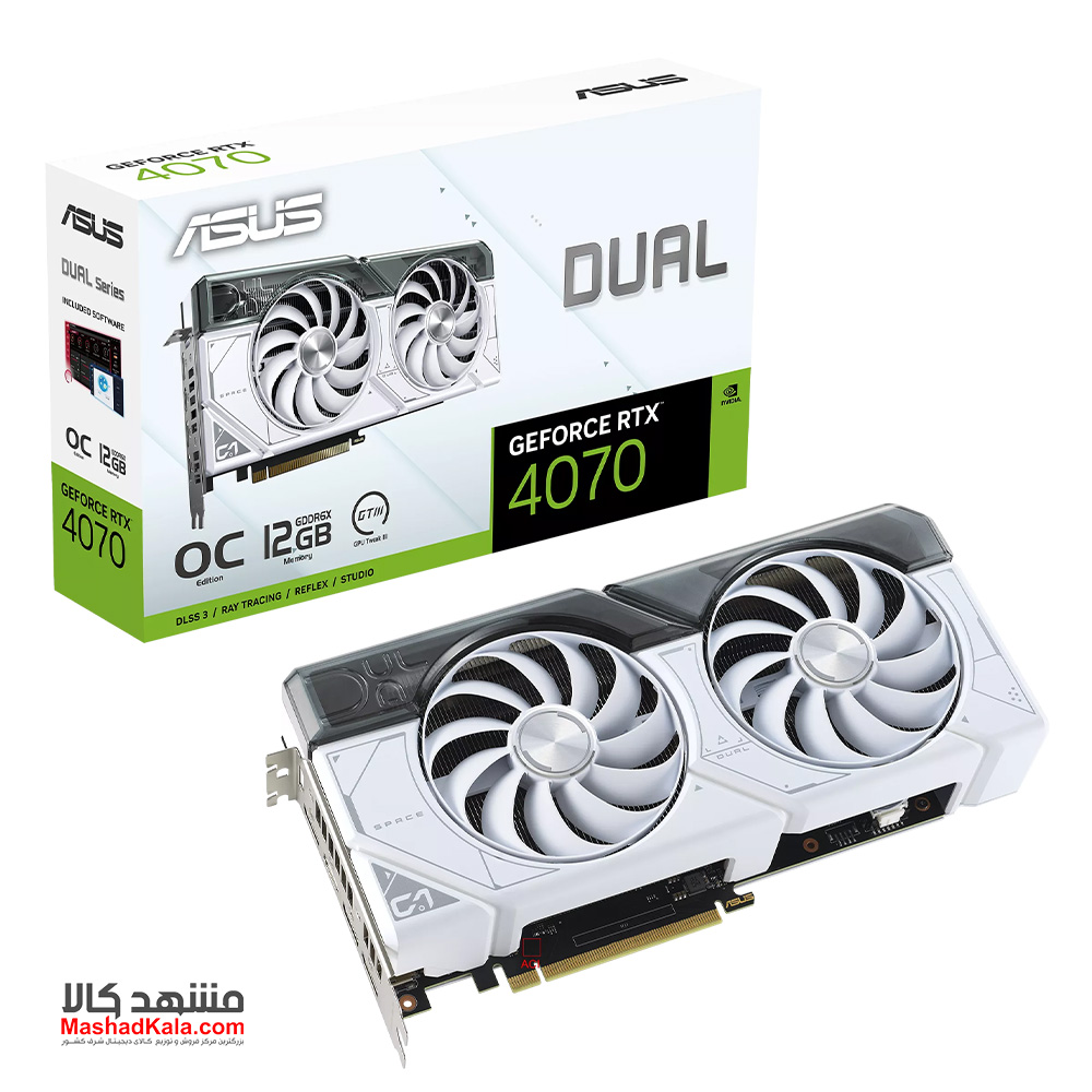 Asus Dual GeForce RTX 4070 Super White OC Edition 12GB