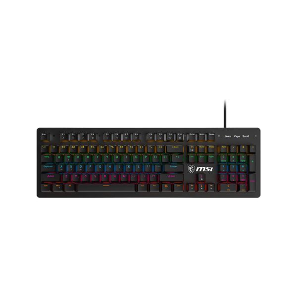 MSI Forge GK300 With Mechanical Blue Switch Wired Gaming Keyboard