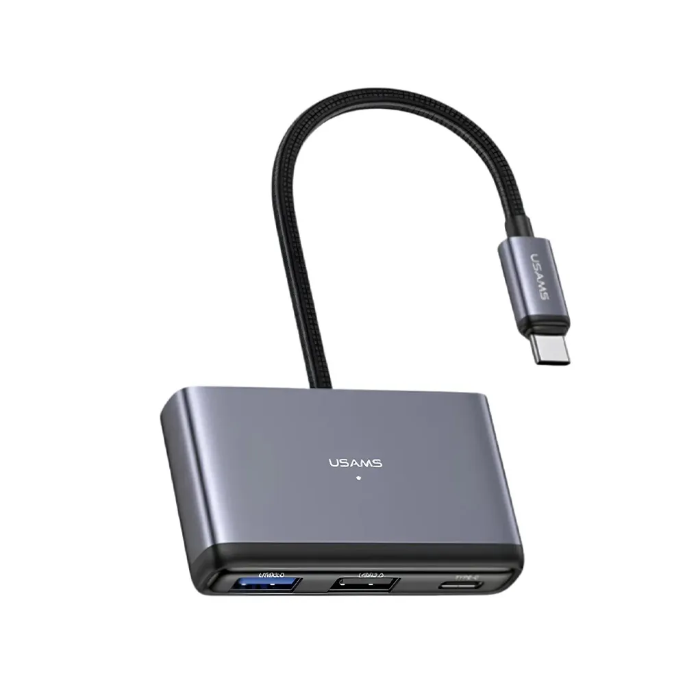 Usams SJ627 Type-C 4Port Hub