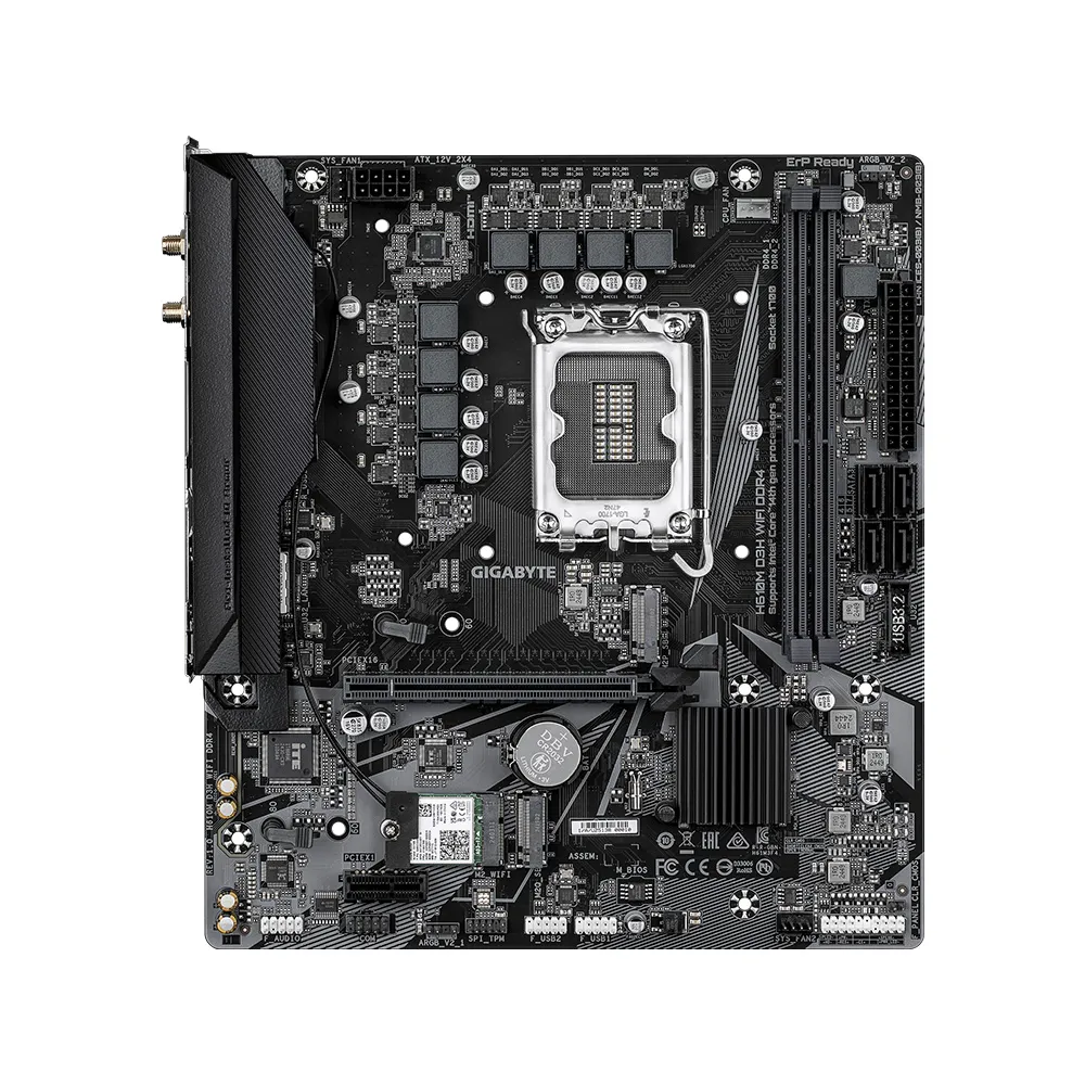 GIGABYTE H610M-D3H WI FI DDR4 Motherboard