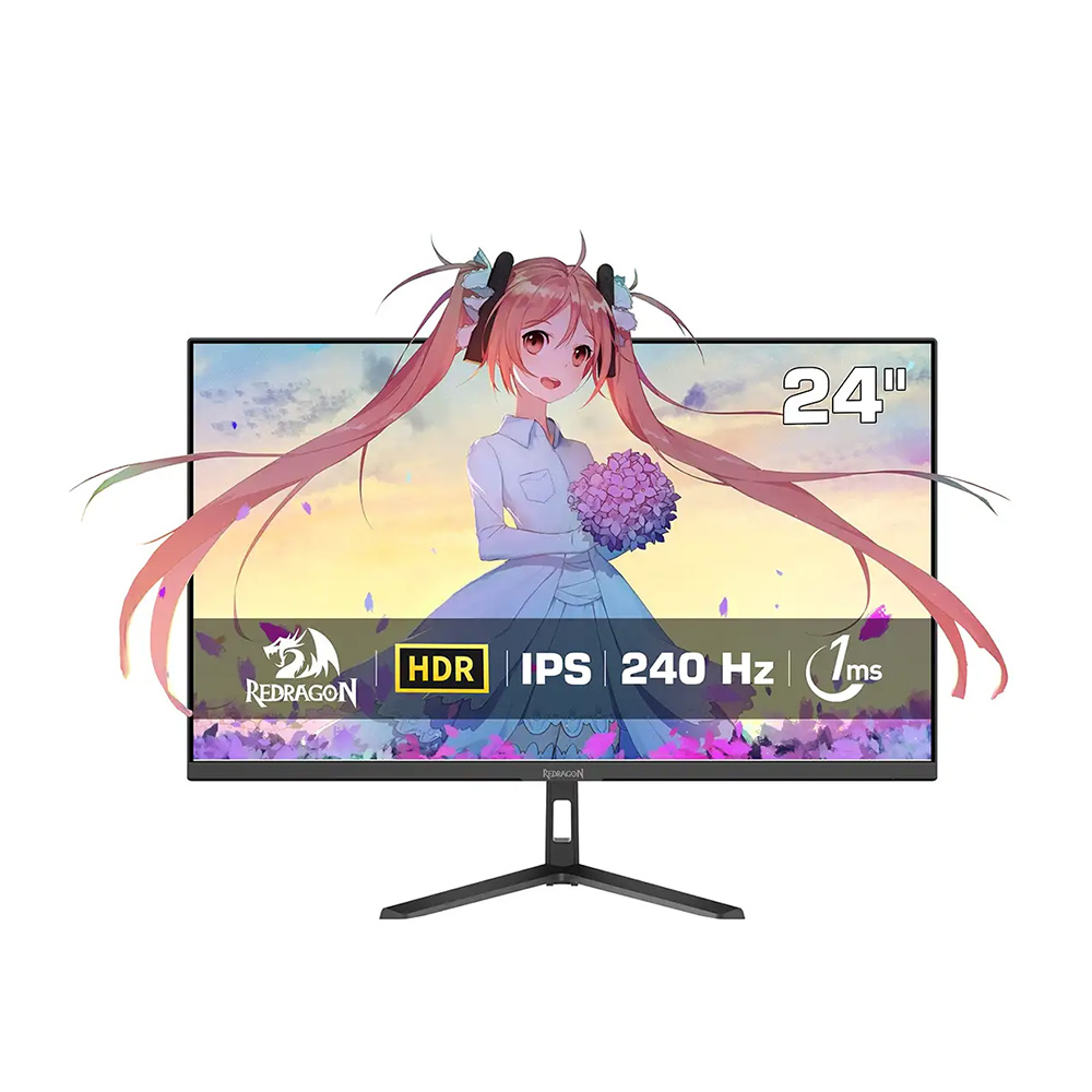 Redragon GMW2481SE RGB 23.8 inch FHD Fast IPS Gaming Monitor