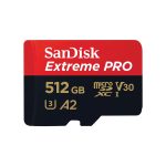 SanDisk Extreme Pro SDSQXCD 512GB 200MB/s microSDXC UHS-I