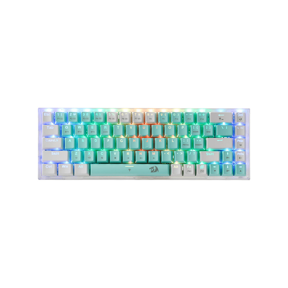 Redragon Castor Pro K631GW RGB With Red Mechanical Switch Wireless Gaming Keyboard