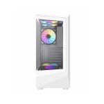 GameMax Vista COC White Gaming PC Case