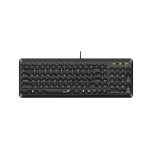 کیبورد با سیم جنیوس مدل Slim Star Q200