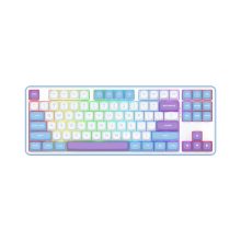 کیبورد گیمینگ بی سیم ردراگون مدلStar Blade Pro K707 WBP RGB با سوئیچ مکانیکال Mint Mambo