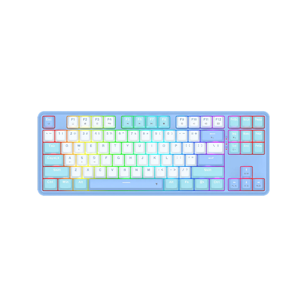 کیبورد گیمینگ با سیم ردراگون مدل Star Blade K707 WBB RGB با سوئیچ مکانیکال