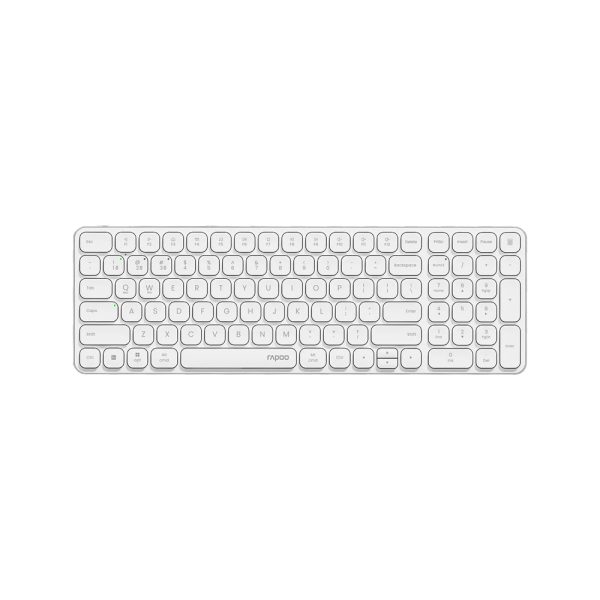 KEYBOARD WIRELESS RAPOO E9350L WHITE