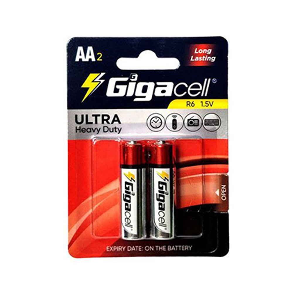 Gigacell Ultra AA Battery Pack of 2×5
