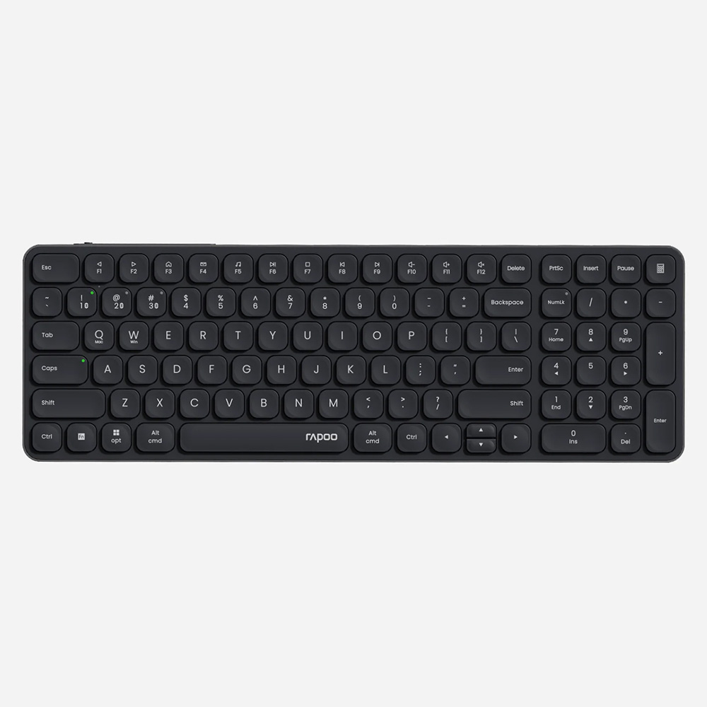 KEYBOARD WIRELESS RAPOO E9350L WHITE