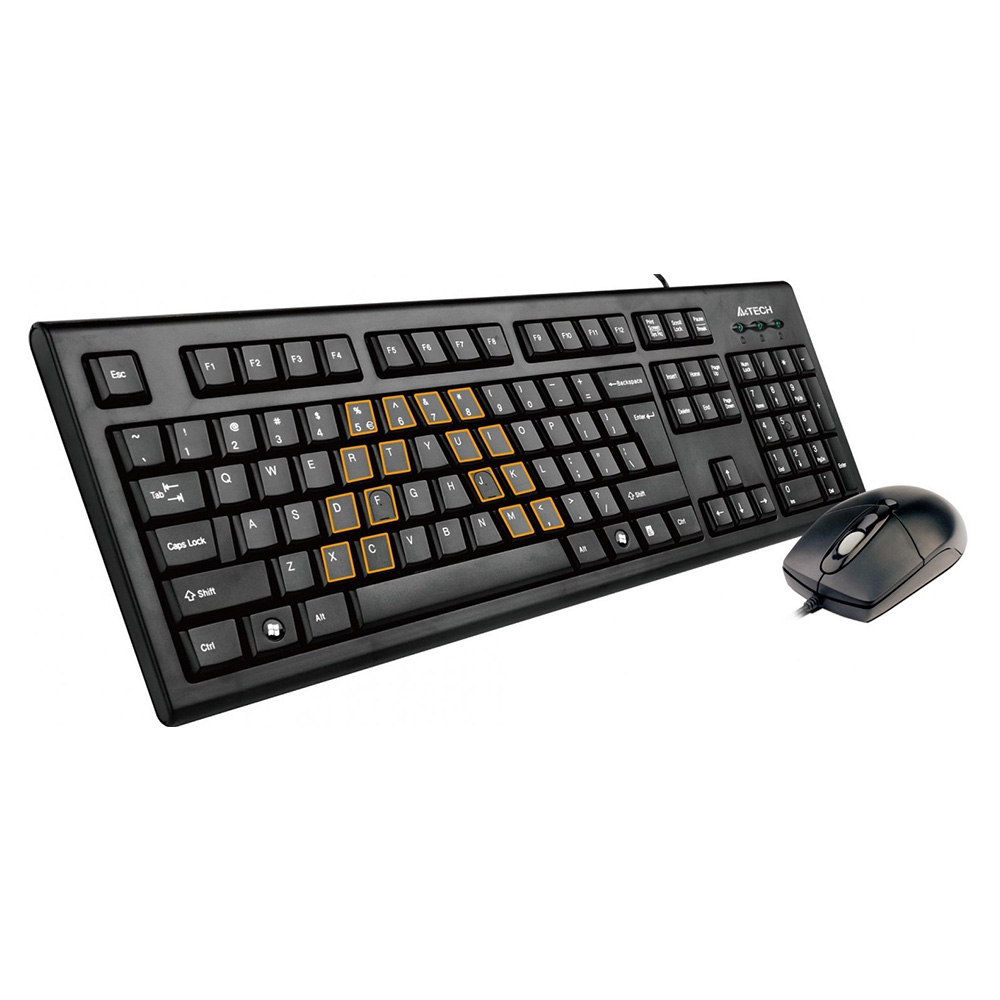 A4Tech KRS-8572 Wired Mouse & Keyboard
