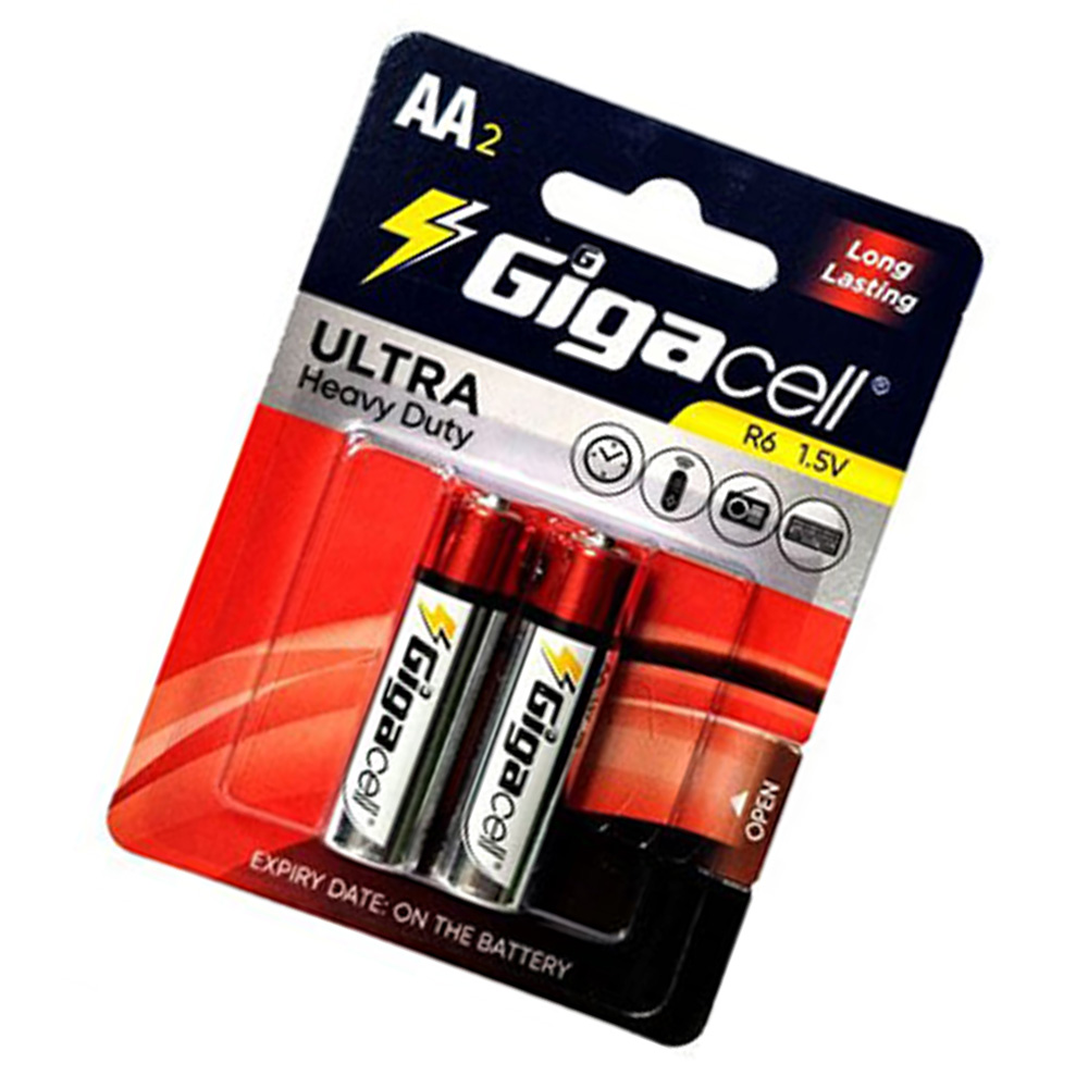 Gigacell Ultra AA Battery Pack of 2×5