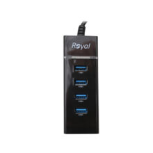 هاب USB 3.0 رویال مدل RH3-303 با 4 پورت