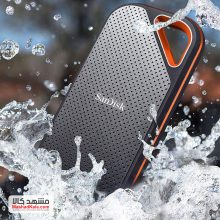 حافظه اس اس دی اکسترنال سن دیسک مدل اکستریم پرو E82 SDSSDE82-2T00-G25 با ظرفیت 2 ترابایت