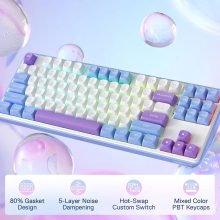 REDRAGON KB STAR BLADE PRO K707 WBP RGB