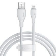 BASEUS CABLE GENTLE TO THE TOUCH PUDDING FAST CHARGING 12W 1.2M/WHITE/P10355700221-B1/AVANG