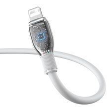BASEUS CABLE GENTLE TO THE TOUCH PUDDING FAST CHARGING 12W 1.2M/WHITE/P10355700221-B1/AVANG