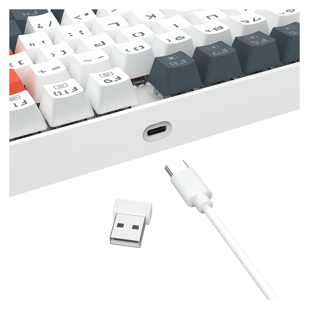 Redragon Kumara k552WLR RGB With Red Mechanical Switch Wired Gaming Keyboard