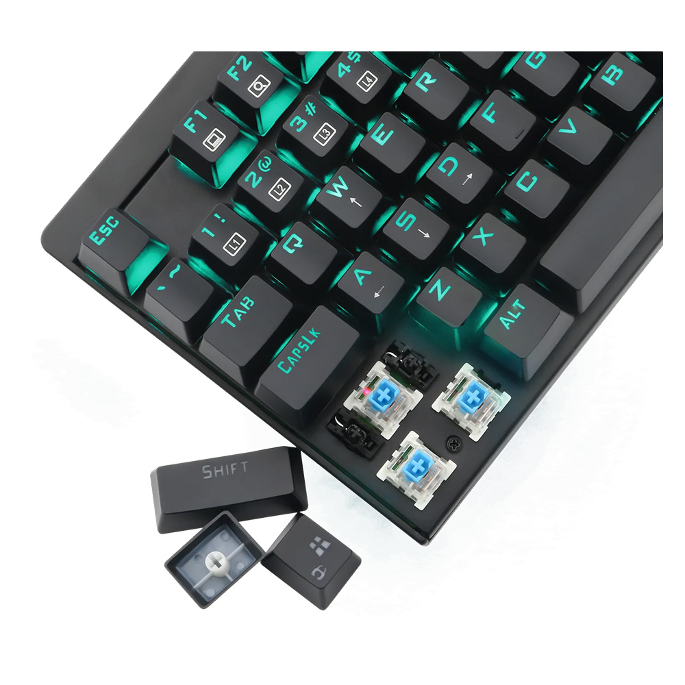T-Dagger Escort T-TGK303 With Mechanical Switch Wired Gaming Keyboard