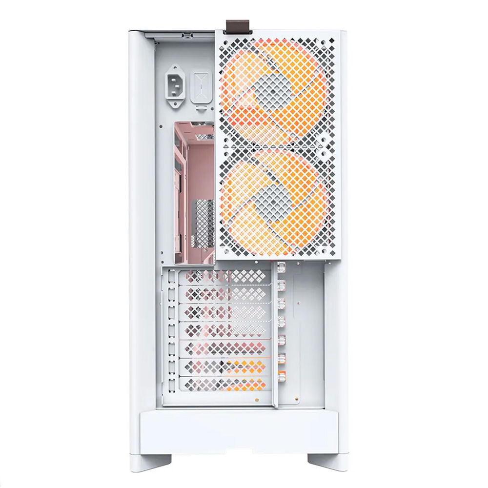 Montech HS01 Pro White Gaming PC Case
