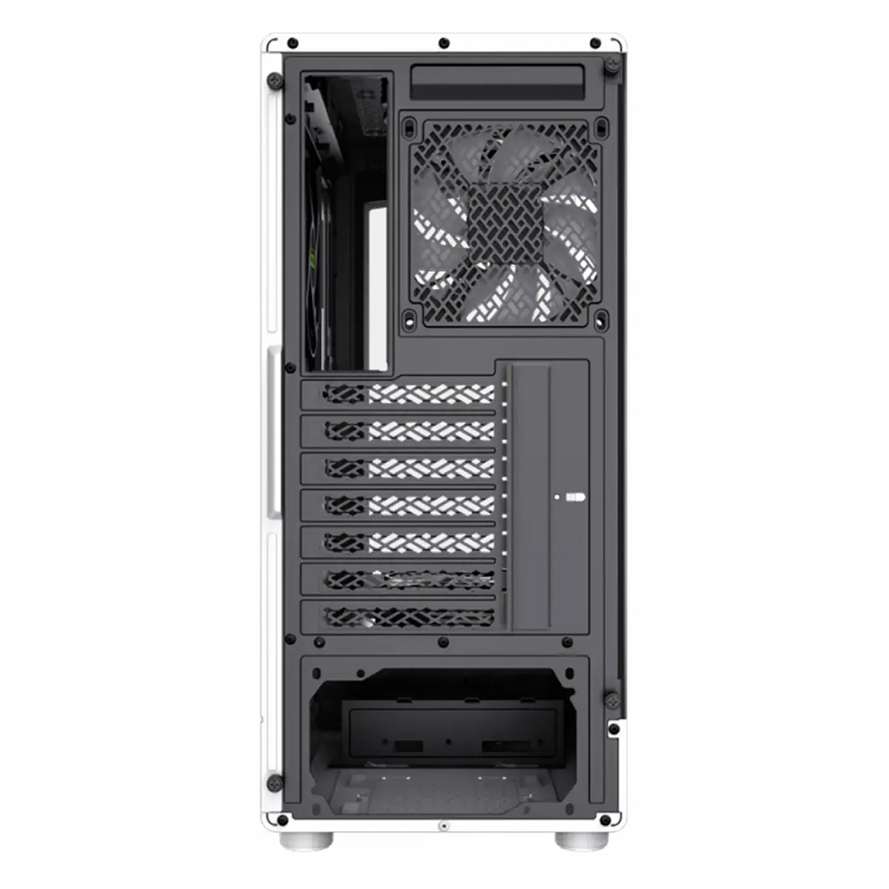 GameMax Vista COC White Gaming PC Case