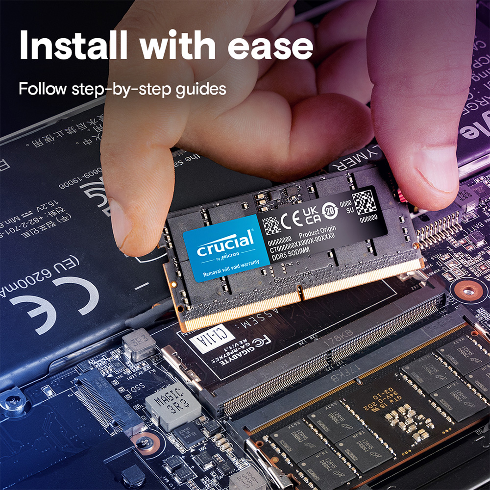 Crucial 16GB DDR5 4800MHz
