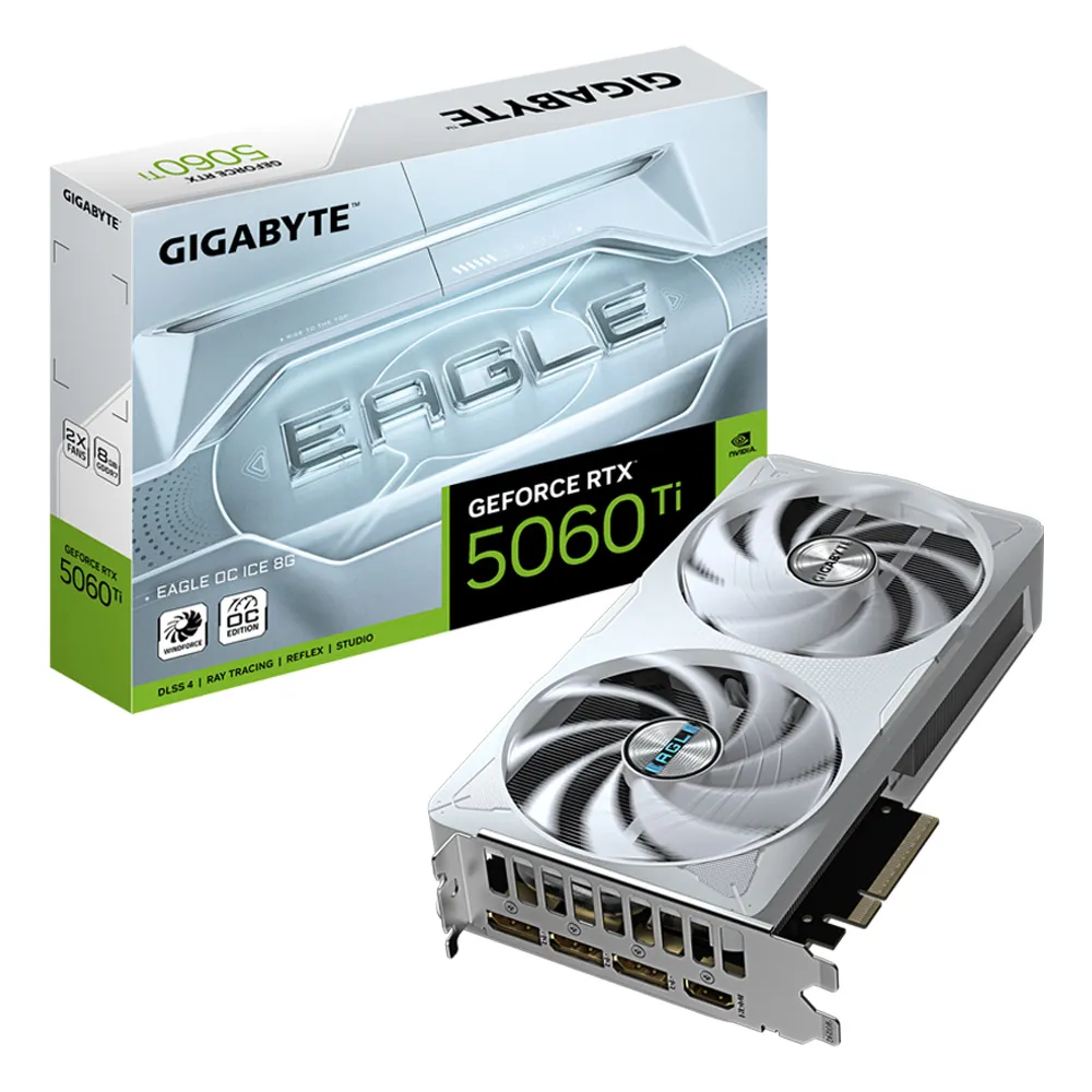 GIGABYTE GeForce RTX 5060 Ti EAGLE OC ICE