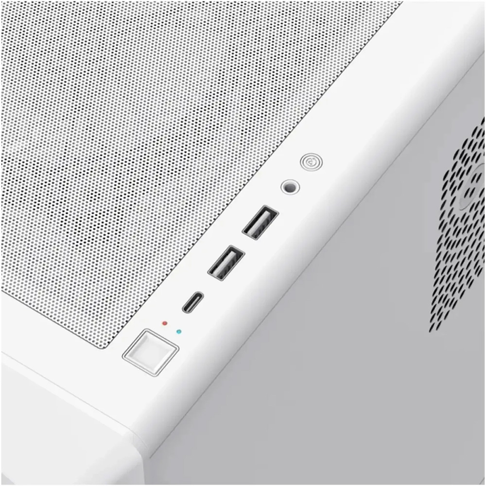 GameMax Vista COC White Gaming PC Case
