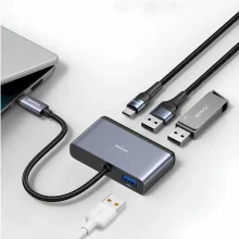 Usams SJ627 Type-C 4Port Hub