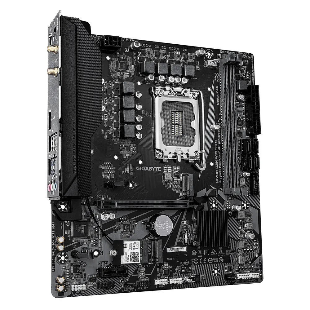 مادربرد گیگابایت مدل H610M-D3H WI FI DDR4